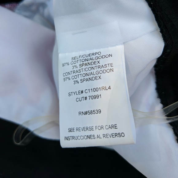 Aline fitted waist cotton floral bold tea dress 10 - Picture 3 of 8